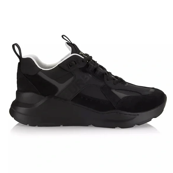 Burberry Sean Logo Low-Top Sneakers Black Men’s EU 40/US 7 Burberry BURBERRY SEAN TRIPLE BLACK SNEAKERS | Grailed main image 3
